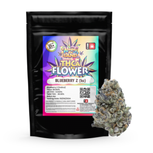Blueberry Z (Indica) THCa Flower - Quarter Pound Pack